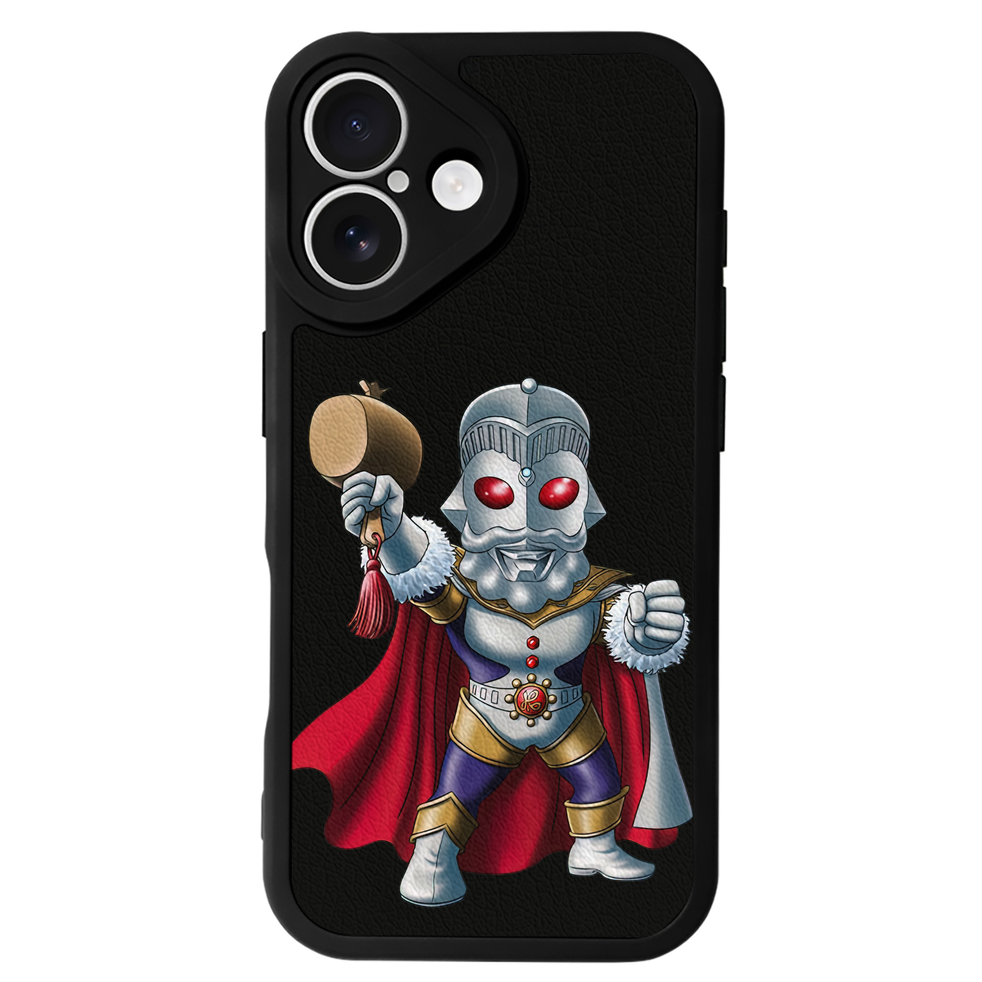 （画像用） ウルトラマン Ultraman 【iPhone 16シリーズ対応】シリコンスマホケース（レザー調） 材質：シリコン